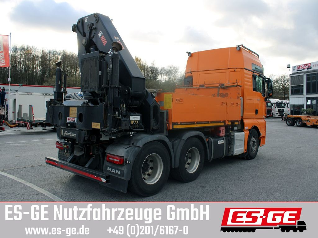 MAN TGX 26.540 + HIABV-Ladekran 477E-4 HIPRO - Camion plateau, Camion grue: photos 4 MAN TGX 26.540 + HIABV-Ladekran 477E-4 HIPRO - Camion plateau, Camion grue: photos 4