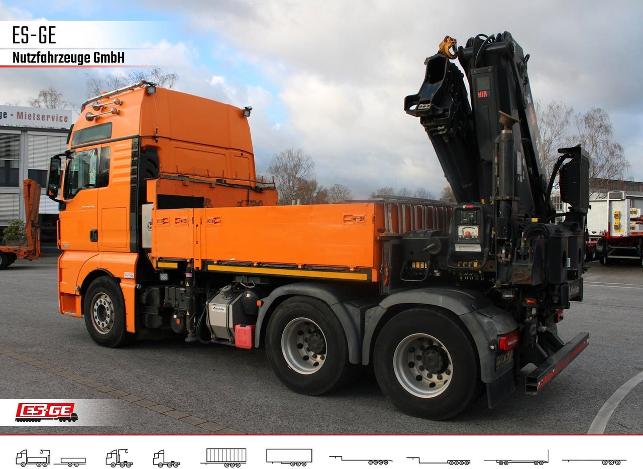 MAN TGX 26.540 + HIABV-Ladekran 477E-4 HIPRO MAN TGX 26.540 + HIABV-Ladekran 477E-4 HIPRO - Camion plateau, Camion grue: photos 1 MAN TGX 26.540 + HIABV-Ladekran 477E-4 HIPRO MAN TGX 26.540 + HIABV-Ladekran 477E-4 HIPRO - Camion plateau, Camion grue: photos 1