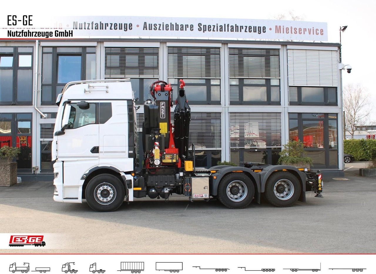 MAN TGX 33.540 6x4 BL SA mit Fassi F545RA.2.26 - Tracteur routier: photos 1 MAN TGX 33.540 6x4 BL SA mit Fassi F545RA.2.26 - Tracteur routier: photos 1