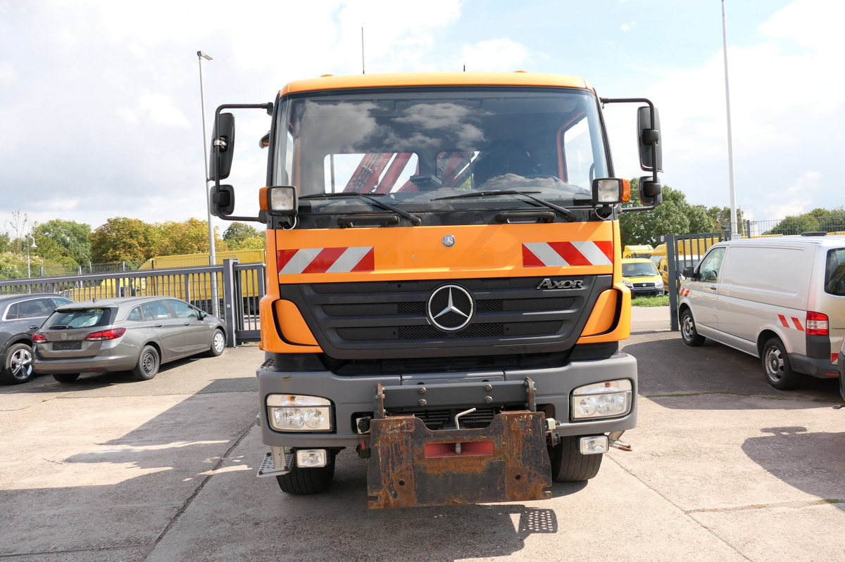 MERCEDES-BENZ 1828 AK Kran Axor-R Atlas 85.2 Kipper Winterdien - Camion benne, Camion grue: photos 2 MERCEDES-BENZ 1828 AK Kran Axor-R Atlas 85.2 Kipper Winterdien - Camion benne, Camion grue: photos 2