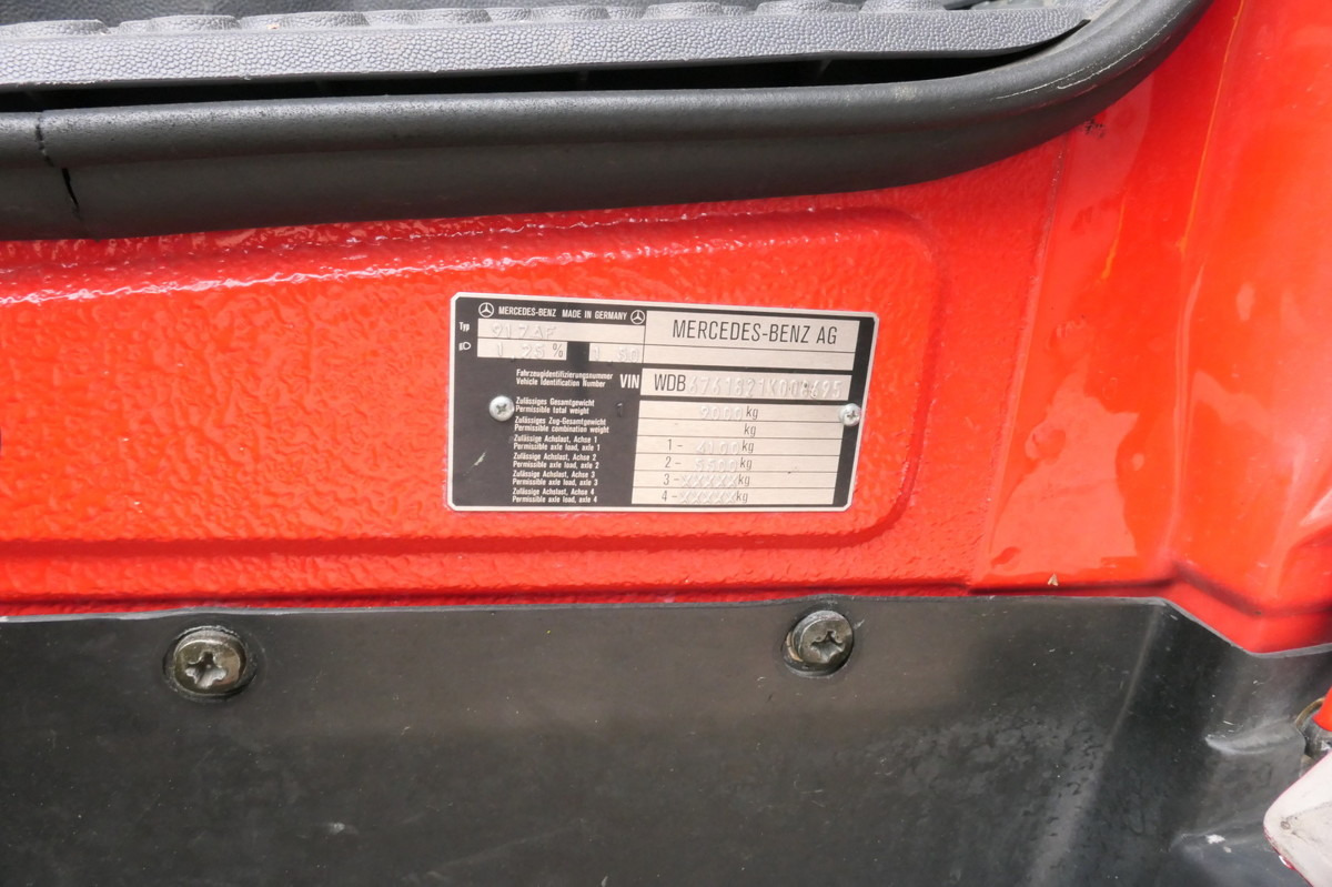 Camion de pompier MERCEDES-BENZ 917 AF LF8/6 Feuerwehrfahrzeug: photos 19