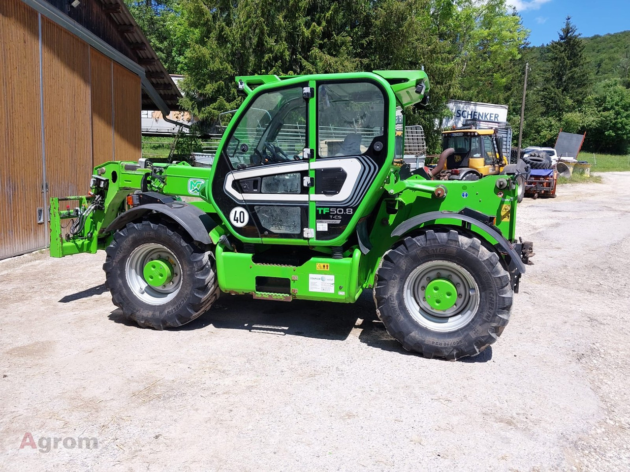 Merlo TF 50.8 TCS-156 - Chariot télescopique: photos 4 Merlo TF 50.8 TCS-156 - Chariot télescopique: photos 4