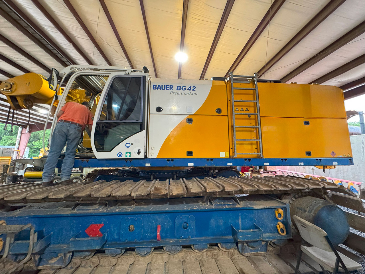 Bauer BG42 - Mât de battage: photos 5 Bauer BG42 - Mât de battage: photos 5