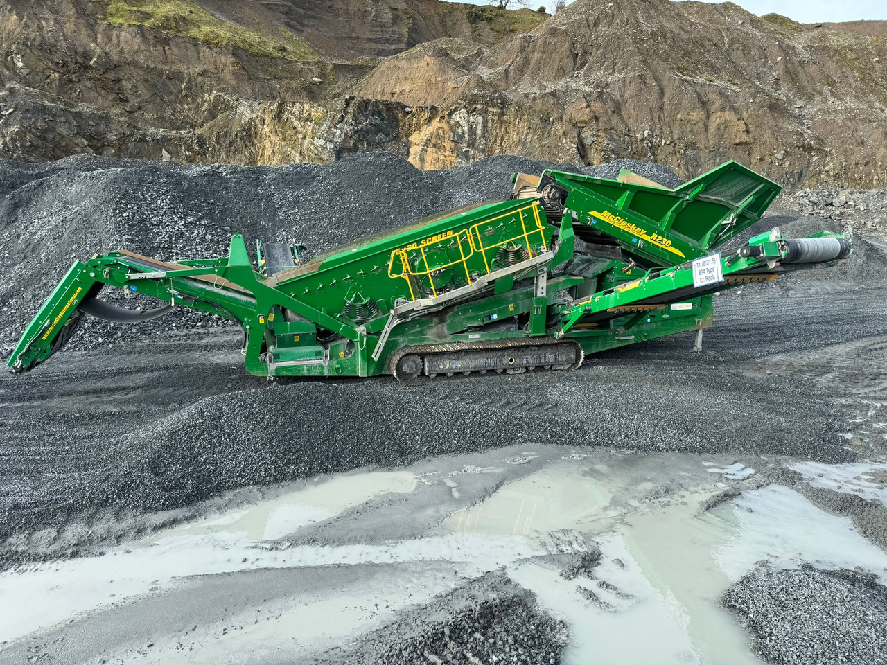 McCloskey R230 - Crible: photos 1 McCloskey R230 - Crible: photos 1