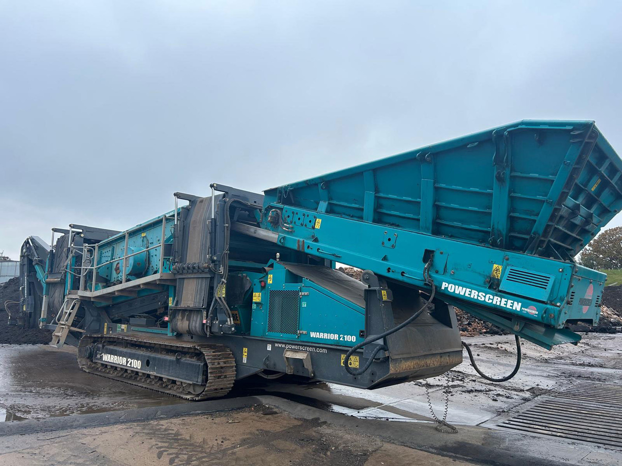 Powerscreen Warrior 2100 Spaleck - Crible: photos 1 Powerscreen Warrior 2100 Spaleck - Crible: photos 1