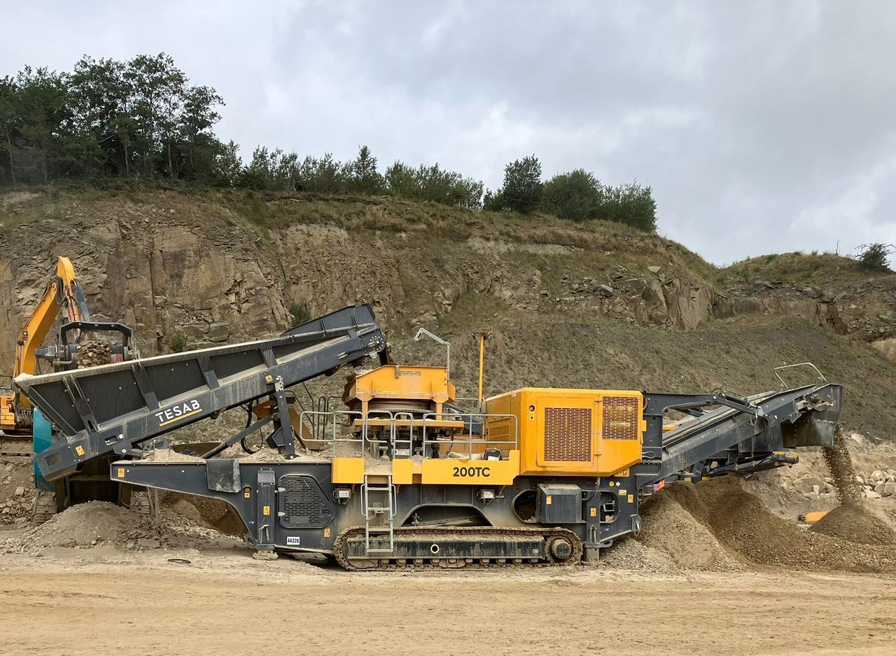 Tesab 200TC - Concasseur à cône: photos 1 Tesab 200TC - Concasseur à cône: photos 1