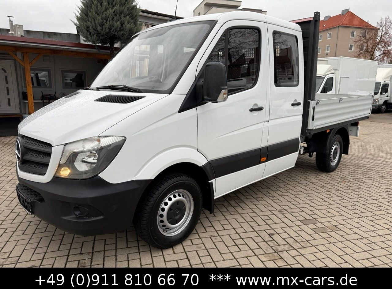 Mercedes-Benz Sprinter 314 CDi Doka Pritsche 6 Sitze Klima - Utilitaire plateau, Utilitaire double cabine: photos 1 Mercedes-Benz Sprinter 314 CDi Doka Pritsche 6 Sitze Klima - Utilitaire plateau, Utilitaire double cabine: photos 1