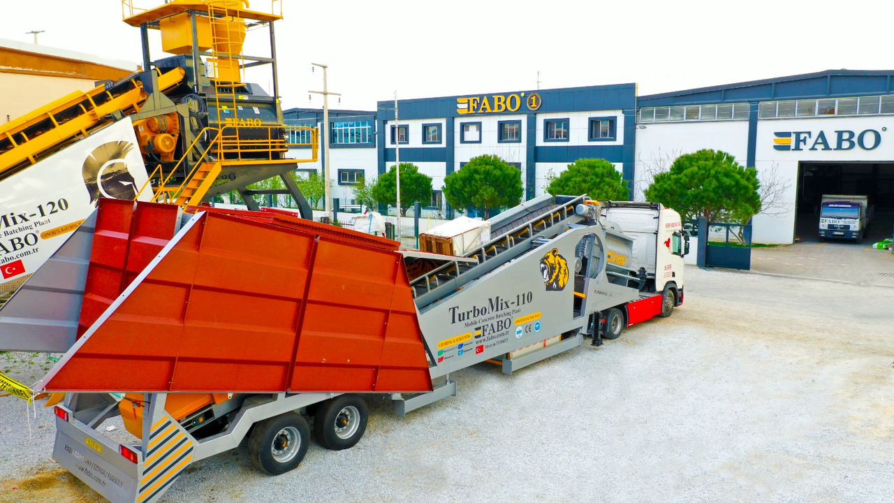 FABO Mobile Concrete Batching Plants - Centrale à béton: photos 1 FABO Mobile Concrete Batching Plants - Centrale à béton: photos 1