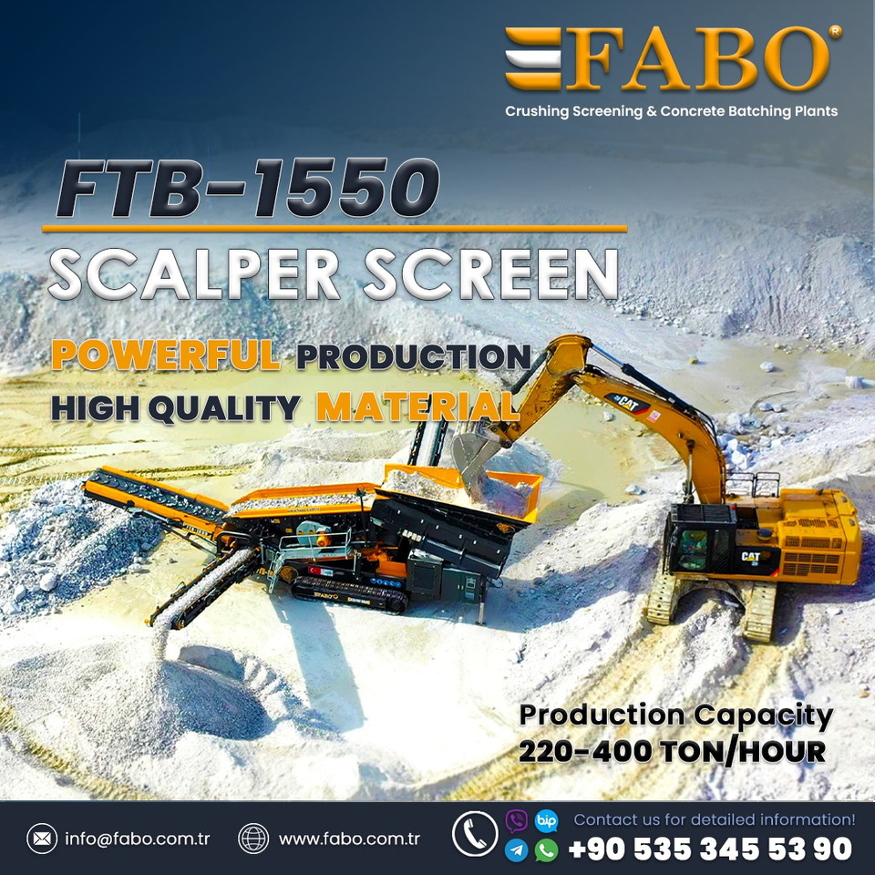 FABO Mobile crusher - Concasseur mobile: photos 1 FABO Mobile crusher - Concasseur mobile: photos 1