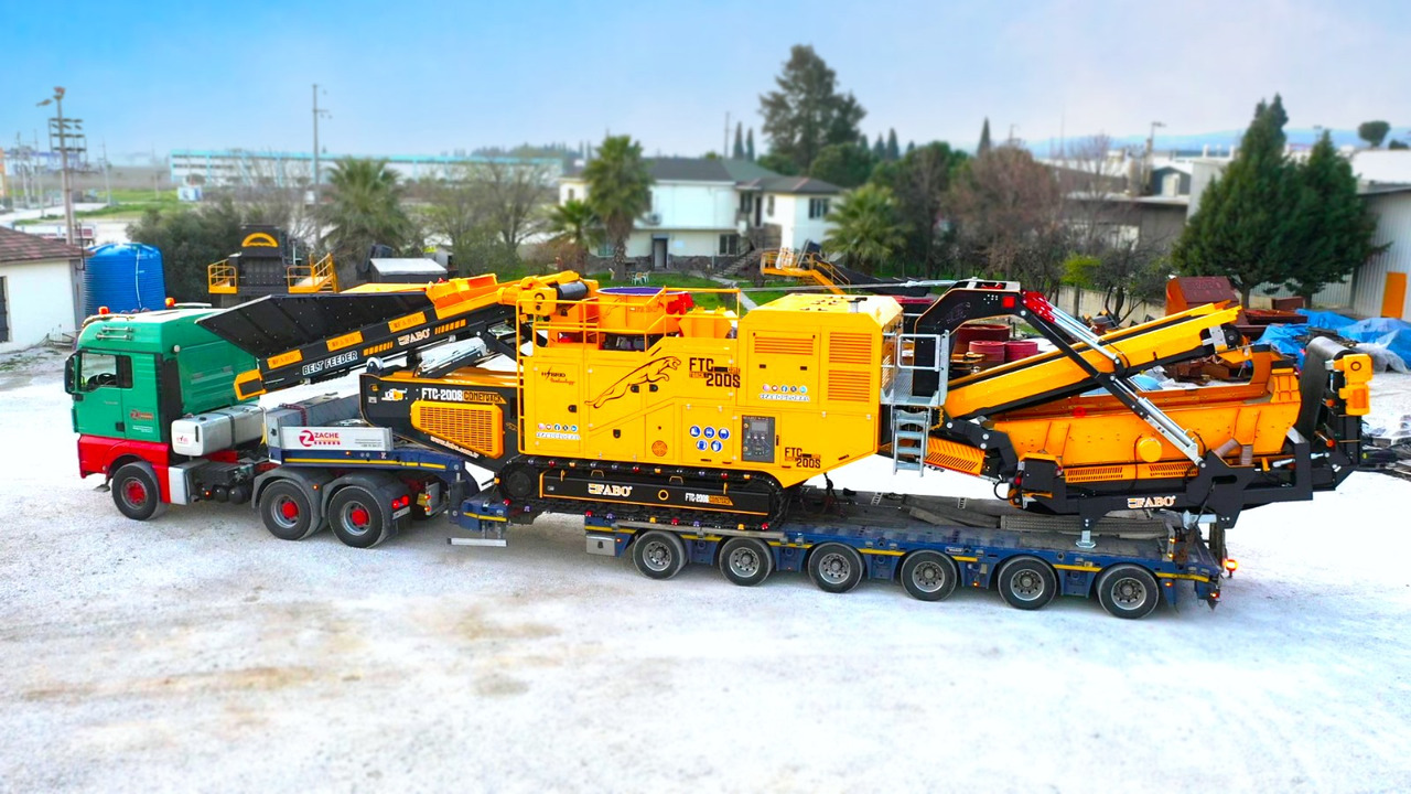 FABO Mobile crusher - Concasseur mobile: photos 4 FABO Mobile crusher - Concasseur mobile: photos 4