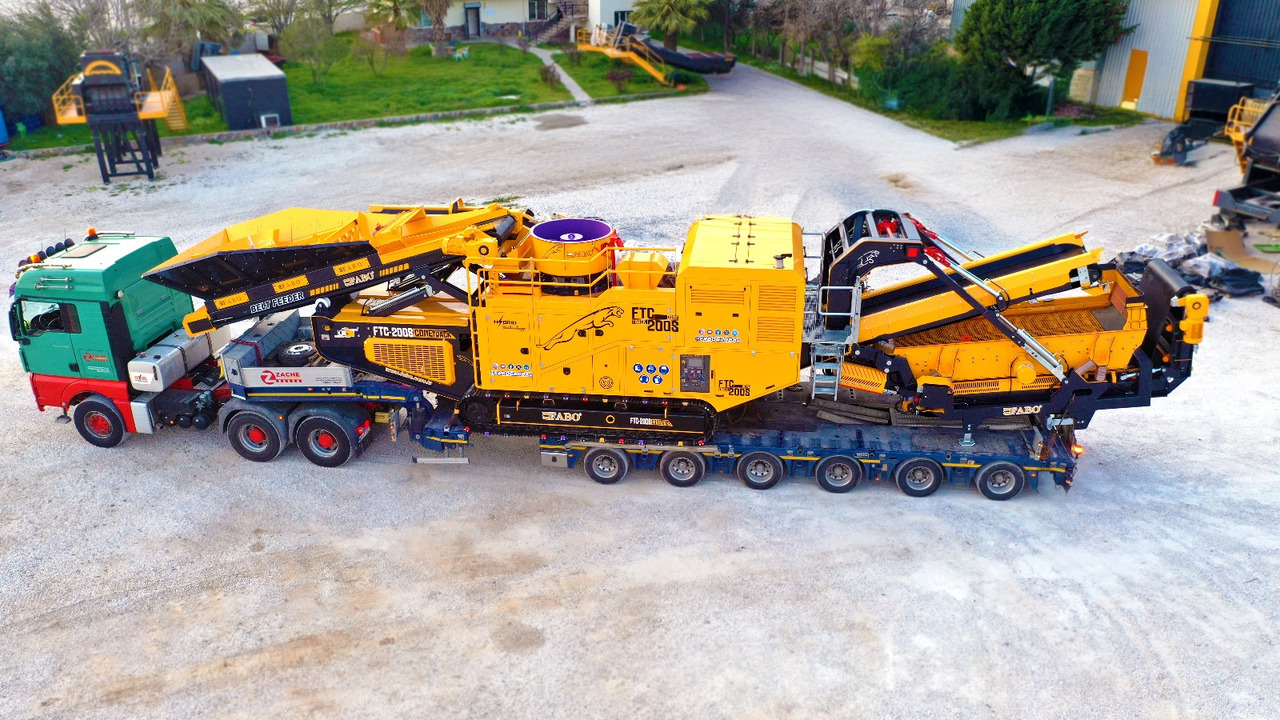 FABO Mobile crusher - Concasseur mobile: photos 3 FABO Mobile crusher - Concasseur mobile: photos 3