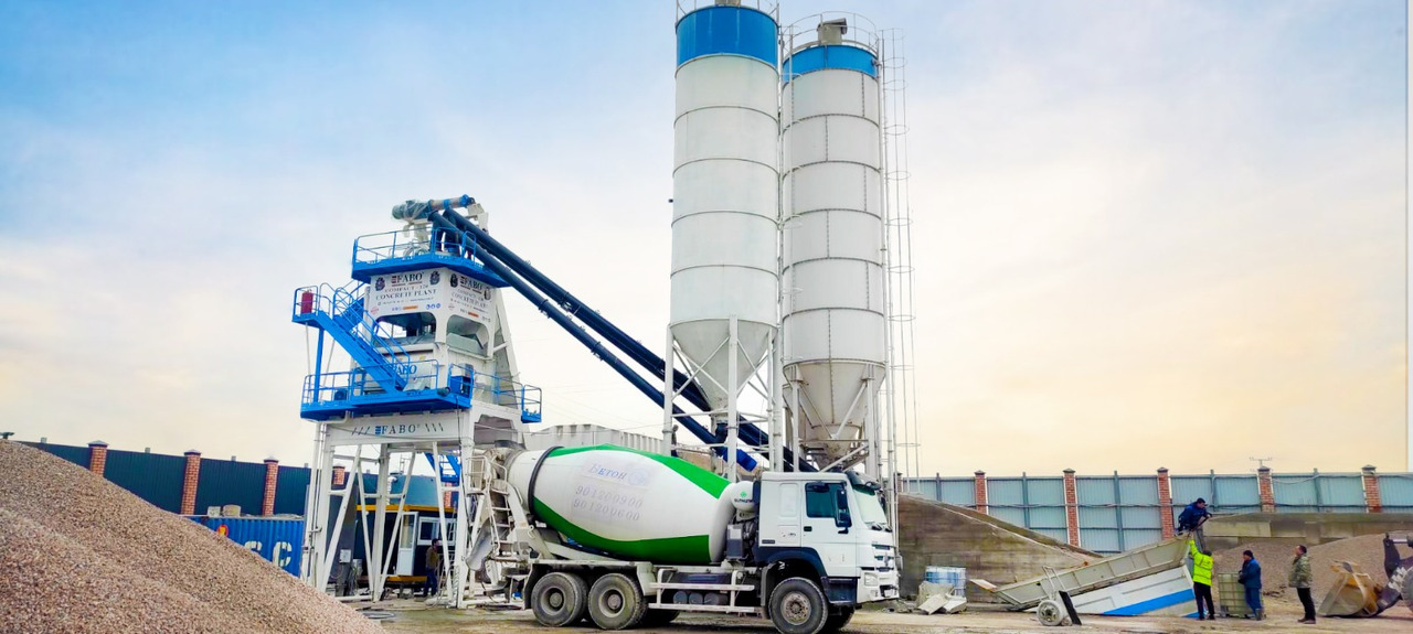 FABO SKIP SYSTEM CONCRETE BATCHING PLANT | 120m3/h - Centrale à béton: photos 1 FABO SKIP SYSTEM CONCRETE BATCHING PLANT | 120m3/h - Centrale à béton: photos 1
