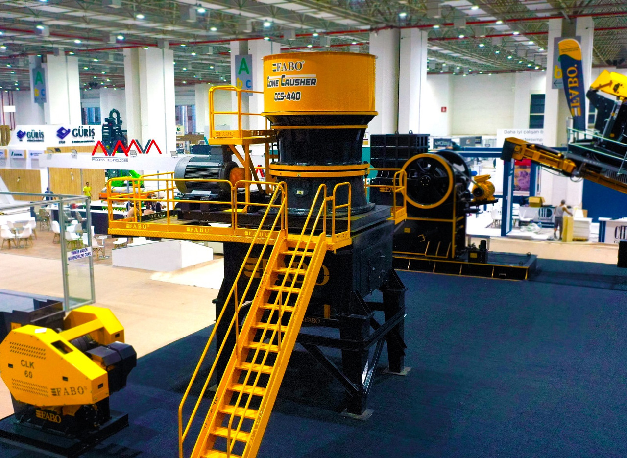 FABO cone crusher - Concasseur à cône: photos 4 FABO cone crusher - Concasseur à cône: photos 4