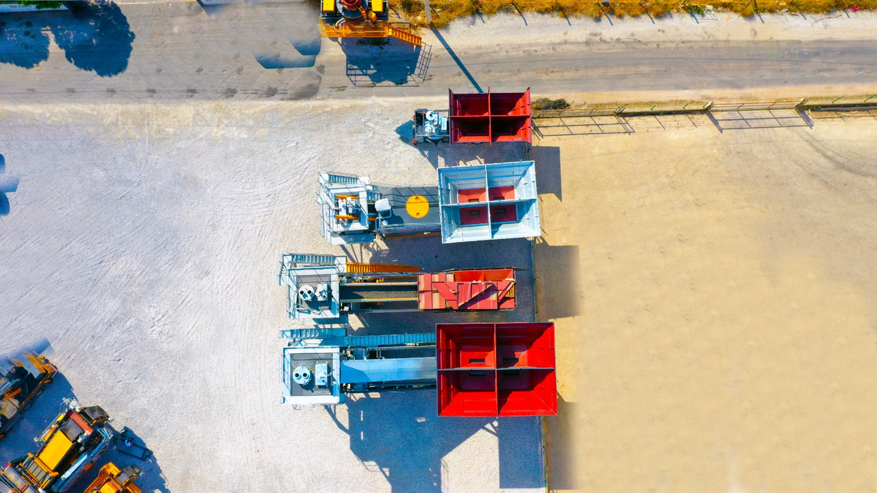 FABO mobile concrete batching plant - Centrale à béton: photos 2 FABO mobile concrete batching plant - Centrale à béton: photos 2