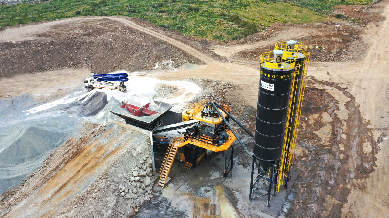 FABO mobile concrete batching plant - Centrale à béton: photos 5 FABO mobile concrete batching plant - Centrale à béton: photos 5