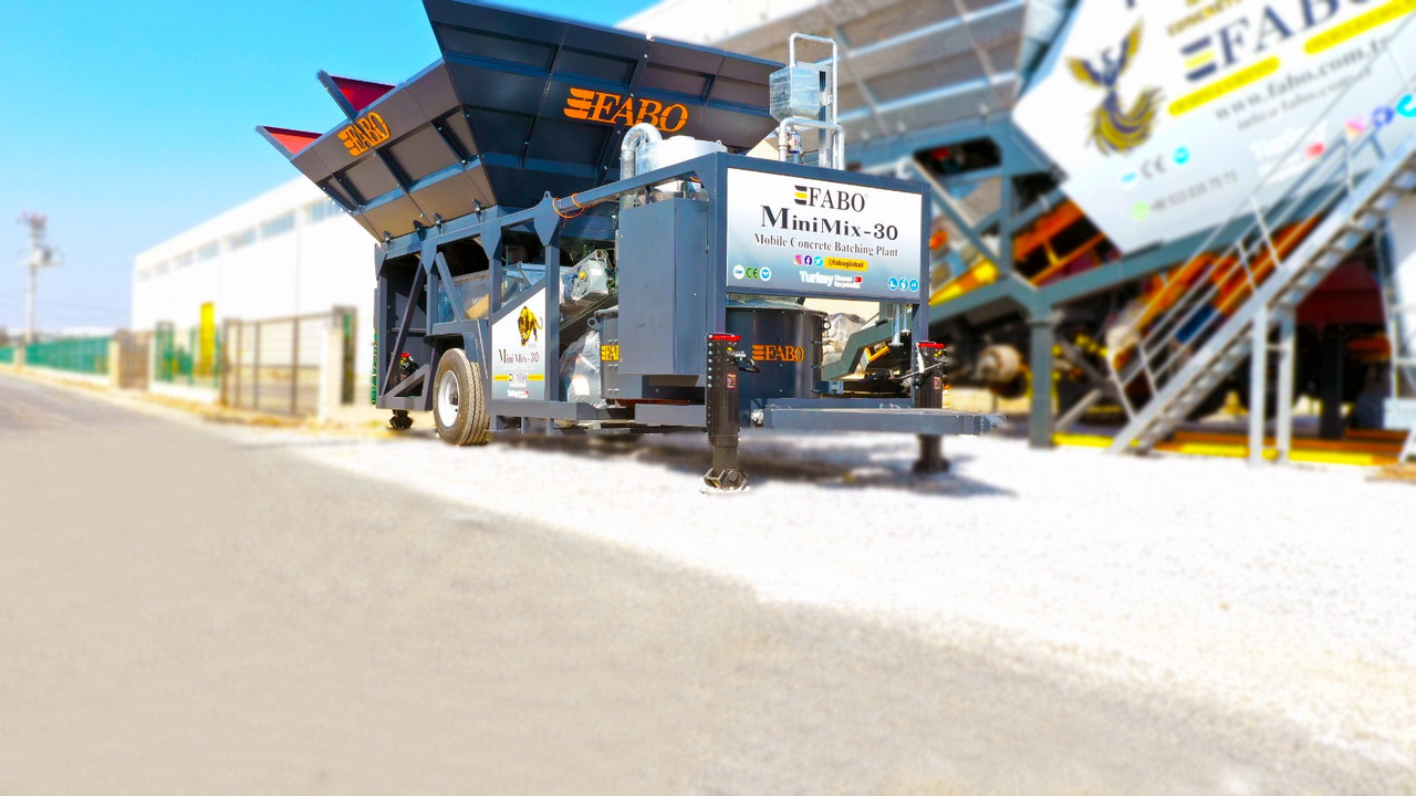 FABO mobile concrete batching plant - Centrale à béton: photos 4 FABO mobile concrete batching plant - Centrale à béton: photos 4
