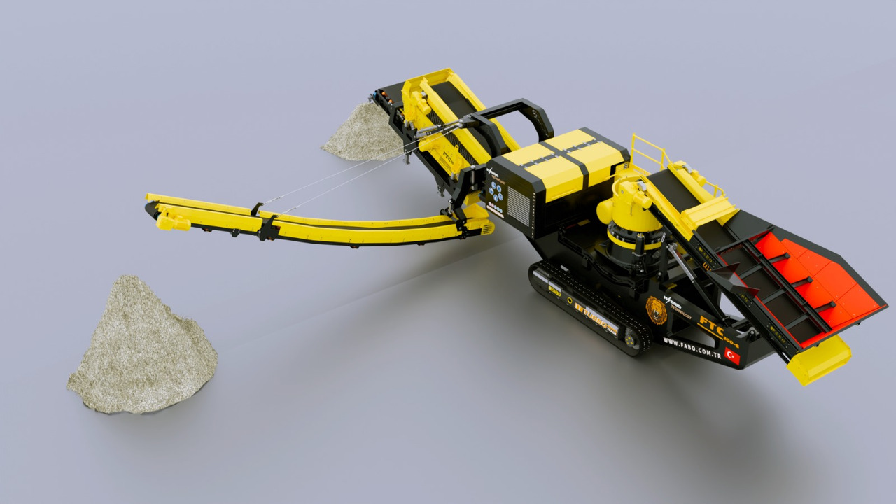 FABO mobile cone crusher - Concasseur à cône: photos 2 FABO mobile cone crusher - Concasseur à cône: photos 2