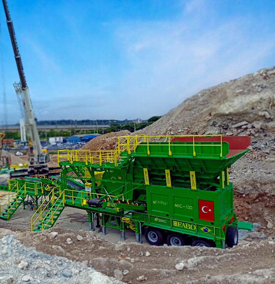 FABO mobile impact crusher - Concasseur à percussion: photos 3 FABO mobile impact crusher - Concasseur à percussion: photos 3