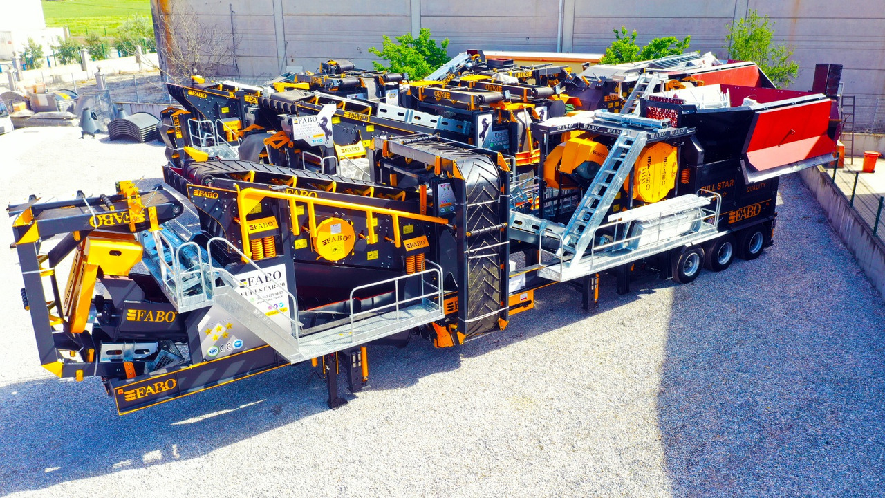 FABO mobile jaw crusher - Concasseur à mâchoires: photos 2 FABO mobile jaw crusher - Concasseur à mâchoires: photos 2