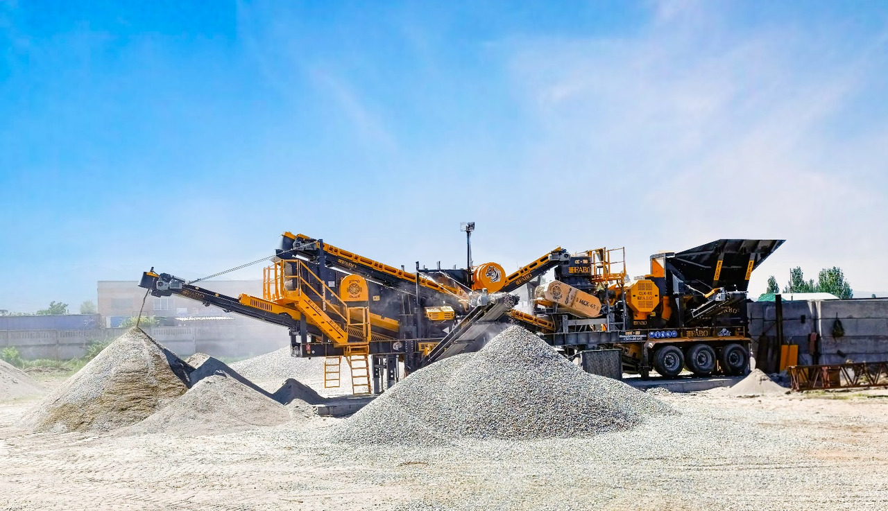 Concasseur à mâchoires neuf FABO mobile jaw crusher: photos 11