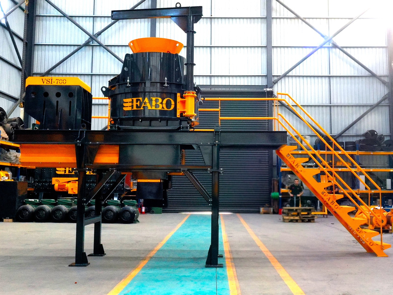 FABO vsi crusher - Concasseur à percussion: photos 2 FABO vsi crusher - Concasseur à percussion: photos 2