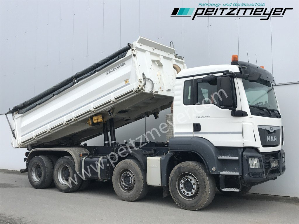 MAN TGS 35.460 FK 8x4, Klima, Bordmatik, Intarder - Camion benne: photos 2 MAN TGS 35.460 FK 8x4, Klima, Bordmatik, Intarder - Camion benne: photos 2