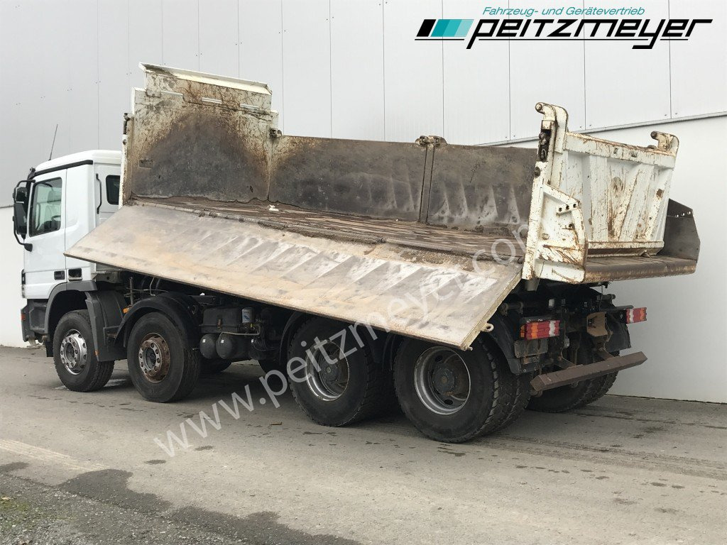 MERCEDES-BENZ Actros 4141 K 8x4 Bordmatik, 3 Pedale Meiller 3-Seitenkipper - Camion benne: photos 3 MERCEDES-BENZ Actros 4141 K 8x4 Bordmatik, 3 Pedale Meiller 3-Seitenkipper - Camion benne: photos 3