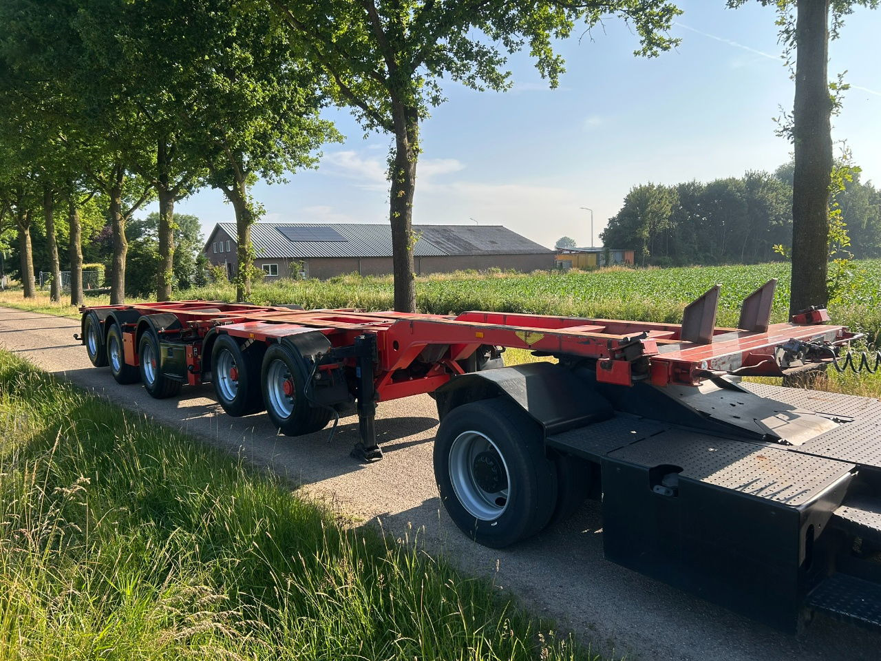 Broshuis 2-Connect-5Akcc / 3 x Steering axle / 4 x Lifting axle / tyres 80 / 3 x - Semi-remorque porte-conteneur/ Caisse mobile: photos 2 Broshuis 2-Connect-5Akcc / 3 x Steering axle / 4 x Lifting axle / tyres 80 / 3 x - Semi-remorque porte-conteneur/ Caisse mobile: photos 2