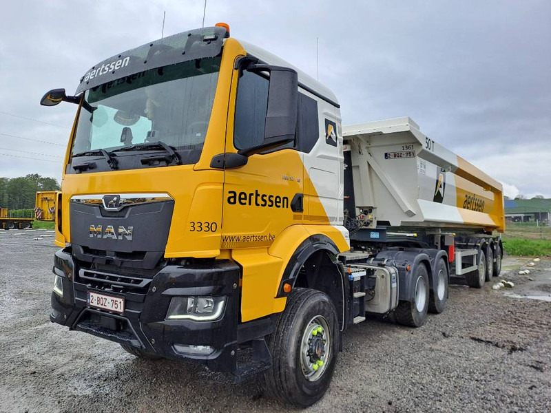 MAN NTGS33.510 + DTM GRANALU Tipper (2 sets available - Tracteur routier: photos 1 MAN NTGS33.510 + DTM GRANALU Tipper (2 sets available - Tracteur routier: photos 1