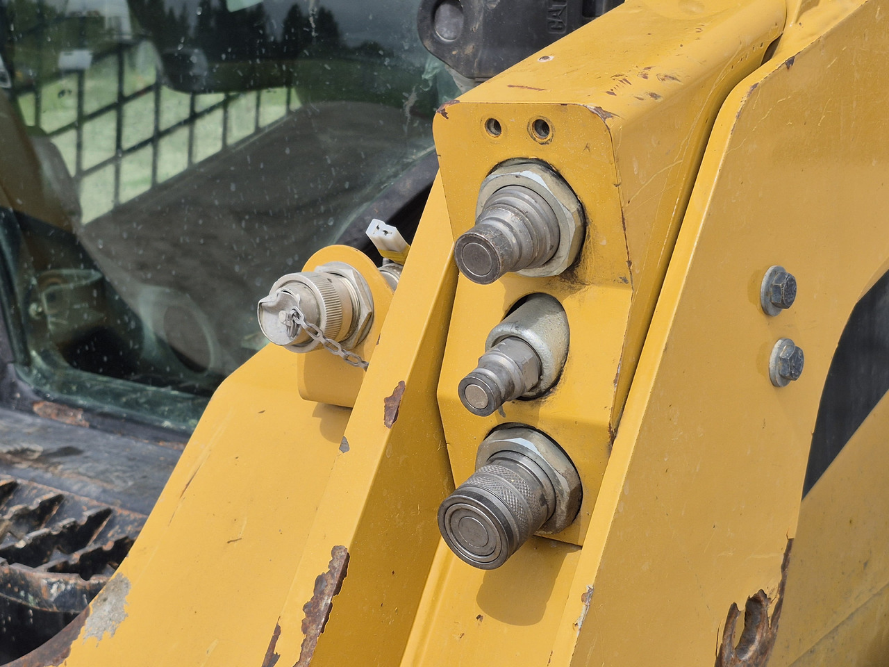 Mini chargeuse Caterpillar 259D: photos 10 Mini chargeuse Caterpillar 259D: photos 10