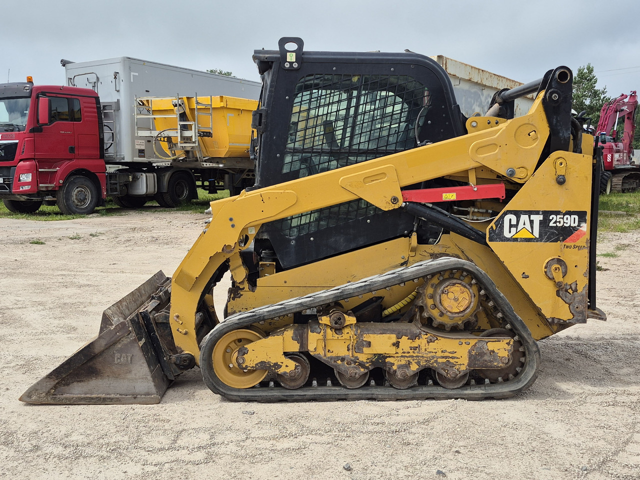 Mini chargeuse Caterpillar 259D: photos 7 Mini chargeuse Caterpillar 259D: photos 7