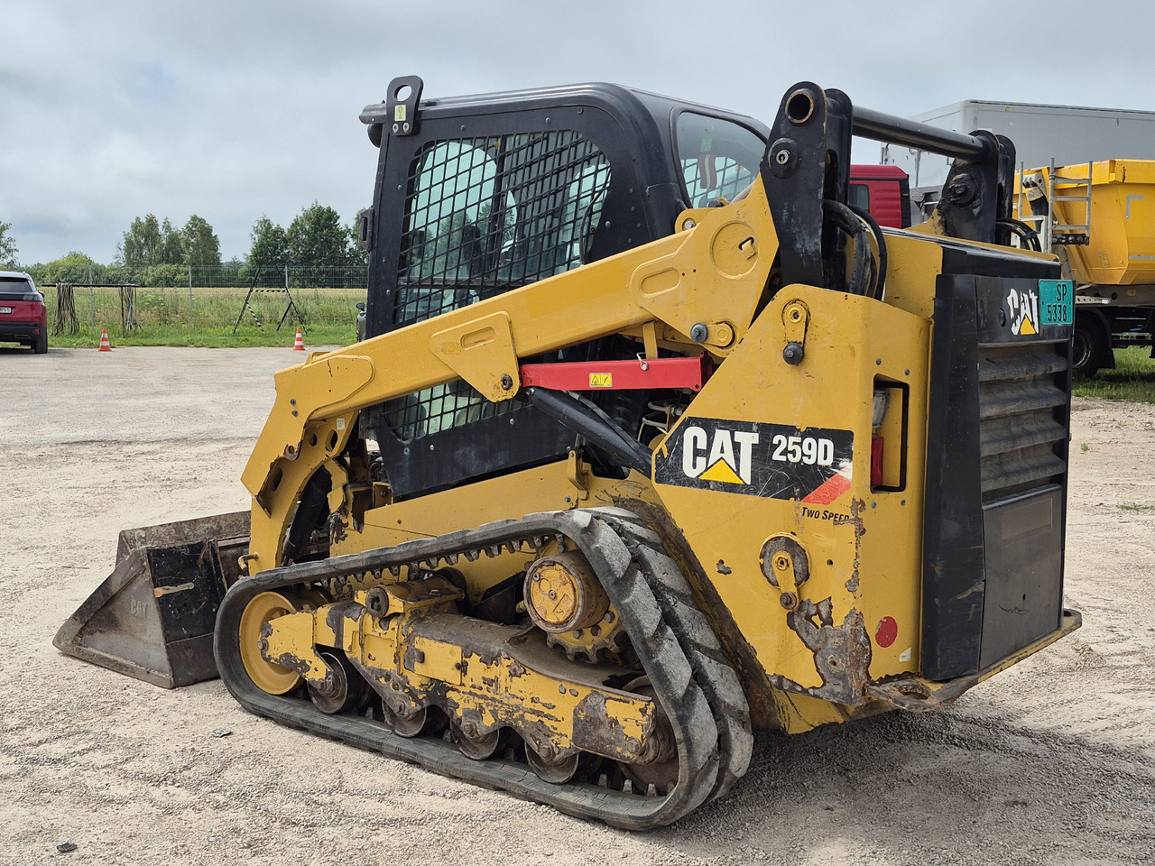 Mini chargeuse Caterpillar 259D: photos 8 Mini chargeuse Caterpillar 259D: photos 8