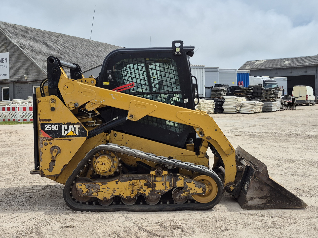 Mini chargeuse Caterpillar 259D: photos 6 Mini chargeuse Caterpillar 259D: photos 6