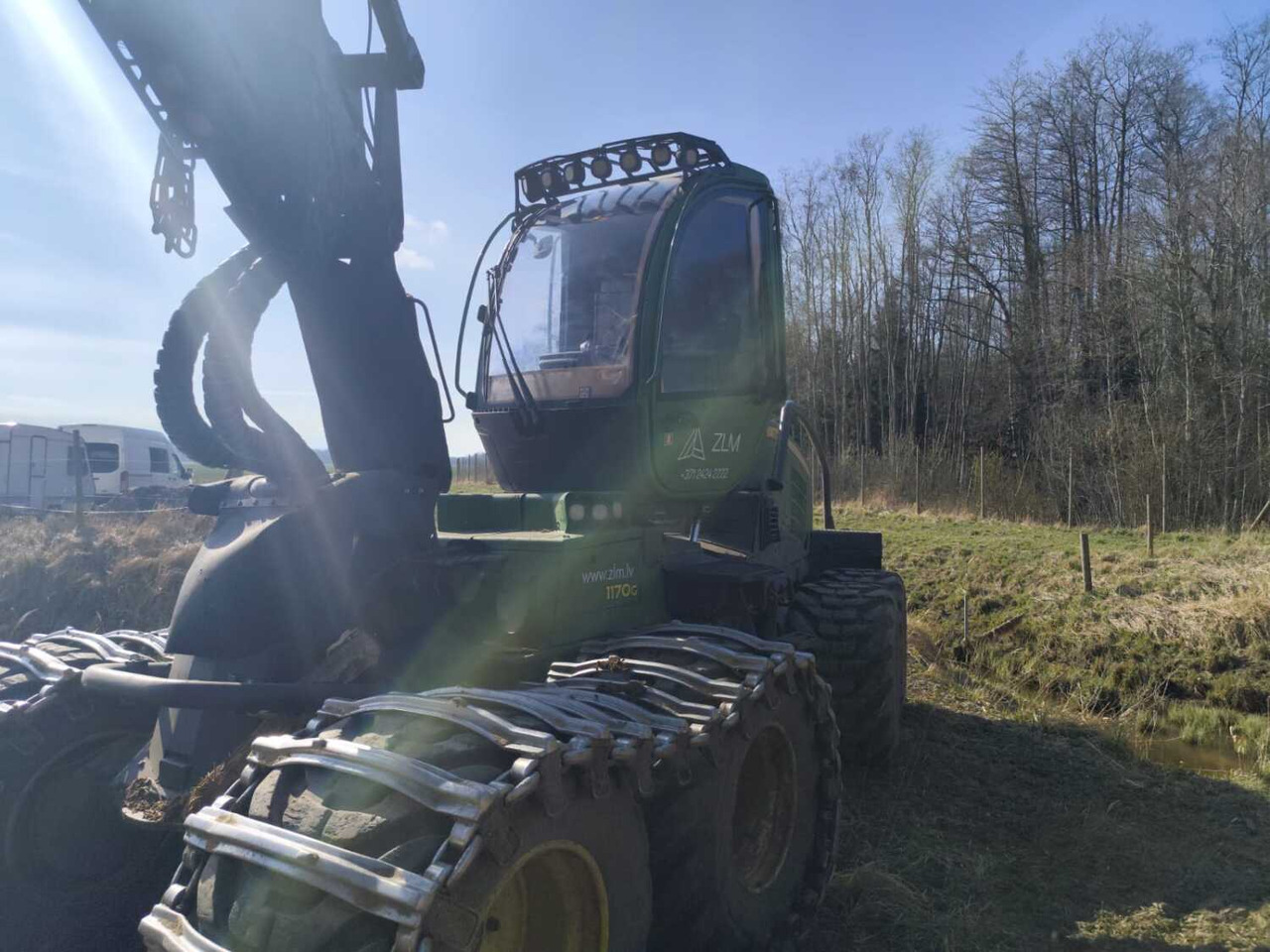 John Deere 1170G with H413 - Abatteuse: photos 2 John Deere 1170G with H413 - Abatteuse: photos 2