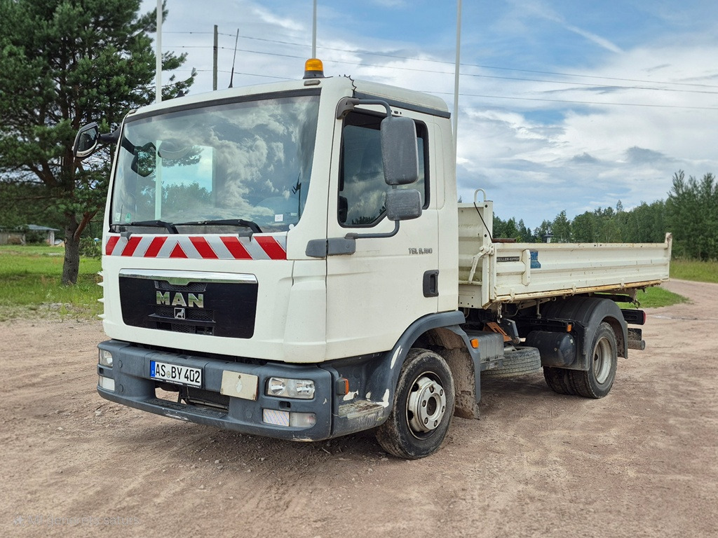 MAN TGL 8.180 - Camion benne: photos 1 MAN TGL 8.180 - Camion benne: photos 1