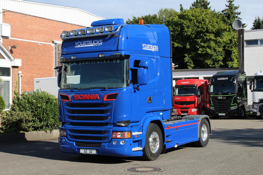Scania R 520 V8 Topline Retarder Kühlbox Standklima - Tracteur routier: photos 1 Scania R 520 V8 Topline Retarder Kühlbox Standklima - Tracteur routier: photos 1