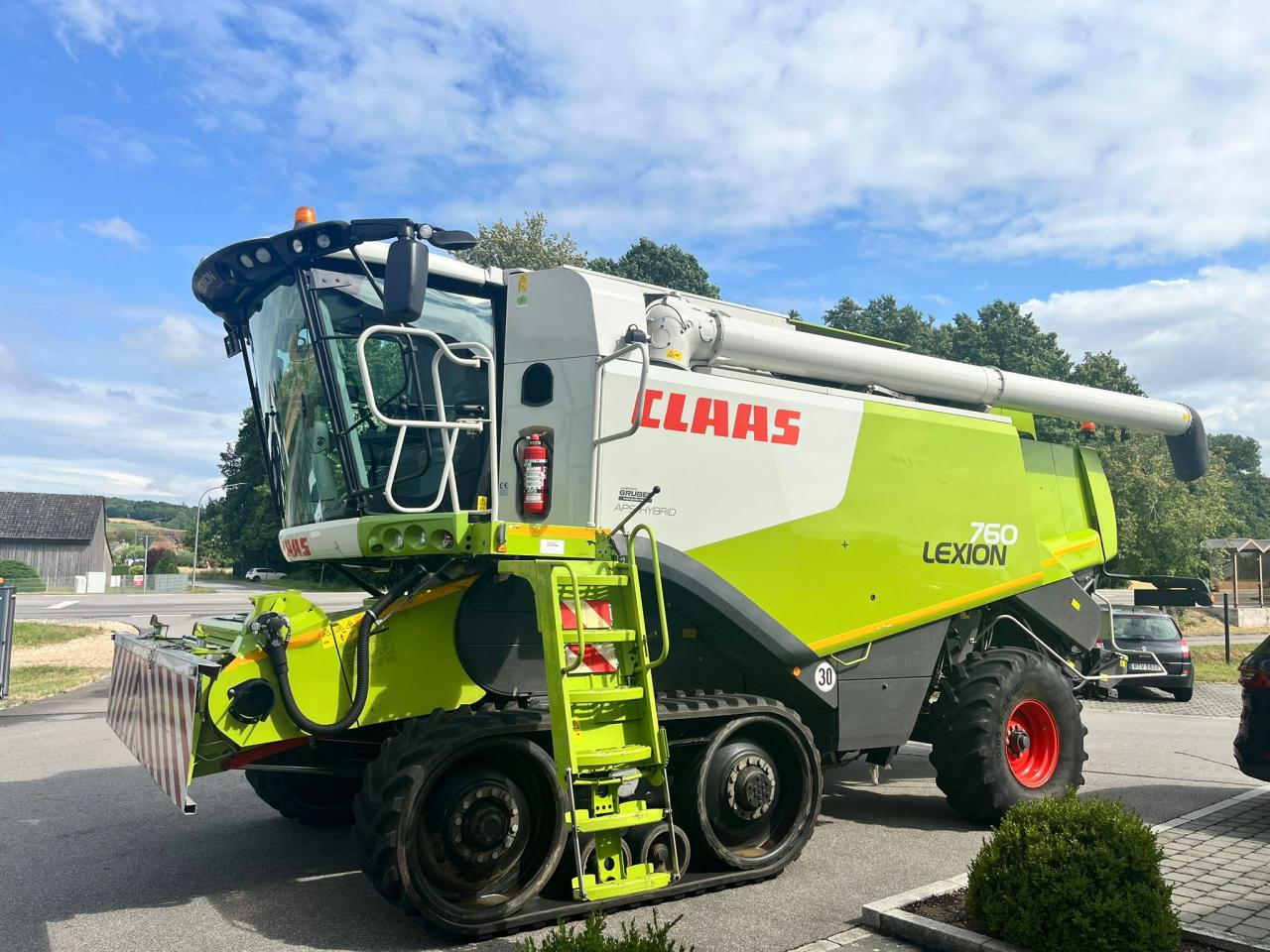 CLAAS Lexion 760TT, 30 km/h, SW V900 2x Laser - Moissonneuse-batteuse: photos 3 CLAAS Lexion 760TT, 30 km/h, SW V900 2x Laser - Moissonneuse-batteuse: photos 3