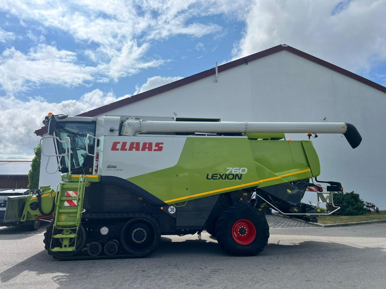 CLAAS Lexion 760TT, 30 km/h, SW V900 2x Laser - Moissonneuse-batteuse: photos 4 CLAAS Lexion 760TT, 30 km/h, SW V900 2x Laser - Moissonneuse-batteuse: photos 4