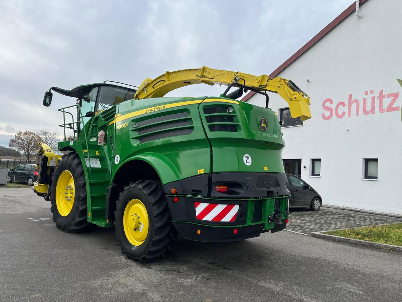 John Deere 8300i JD mit Harvestlap, mit Pickup, Kemper, 910 Bh - Ensileuse: photos 3 John Deere 8300i JD mit Harvestlap, mit Pickup, Kemper, 910 Bh - Ensileuse: photos 3