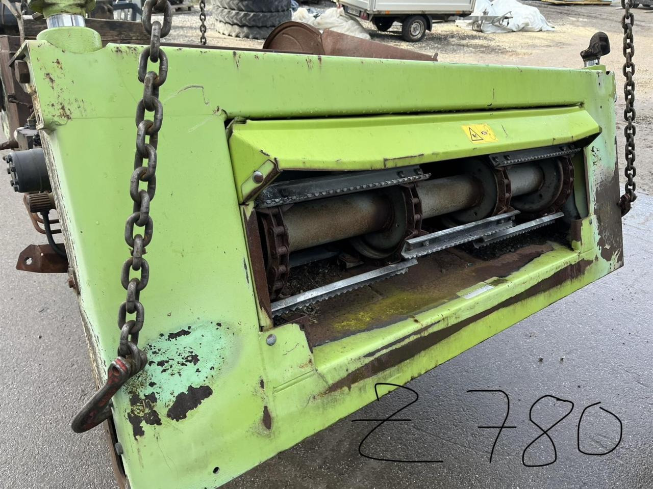 CLAAS Lexion 750 gebrauchter Einzugschacht, Schrägförderer aus Brandmaschine - Pièces de rechange pour Moissonneuse-batteuse: photos 1 CLAAS Lexion 750 gebrauchter Einzugschacht, Schrägförderer aus Brandmaschine - Pièces de rechange pour Moissonneuse-batteuse: photos 1