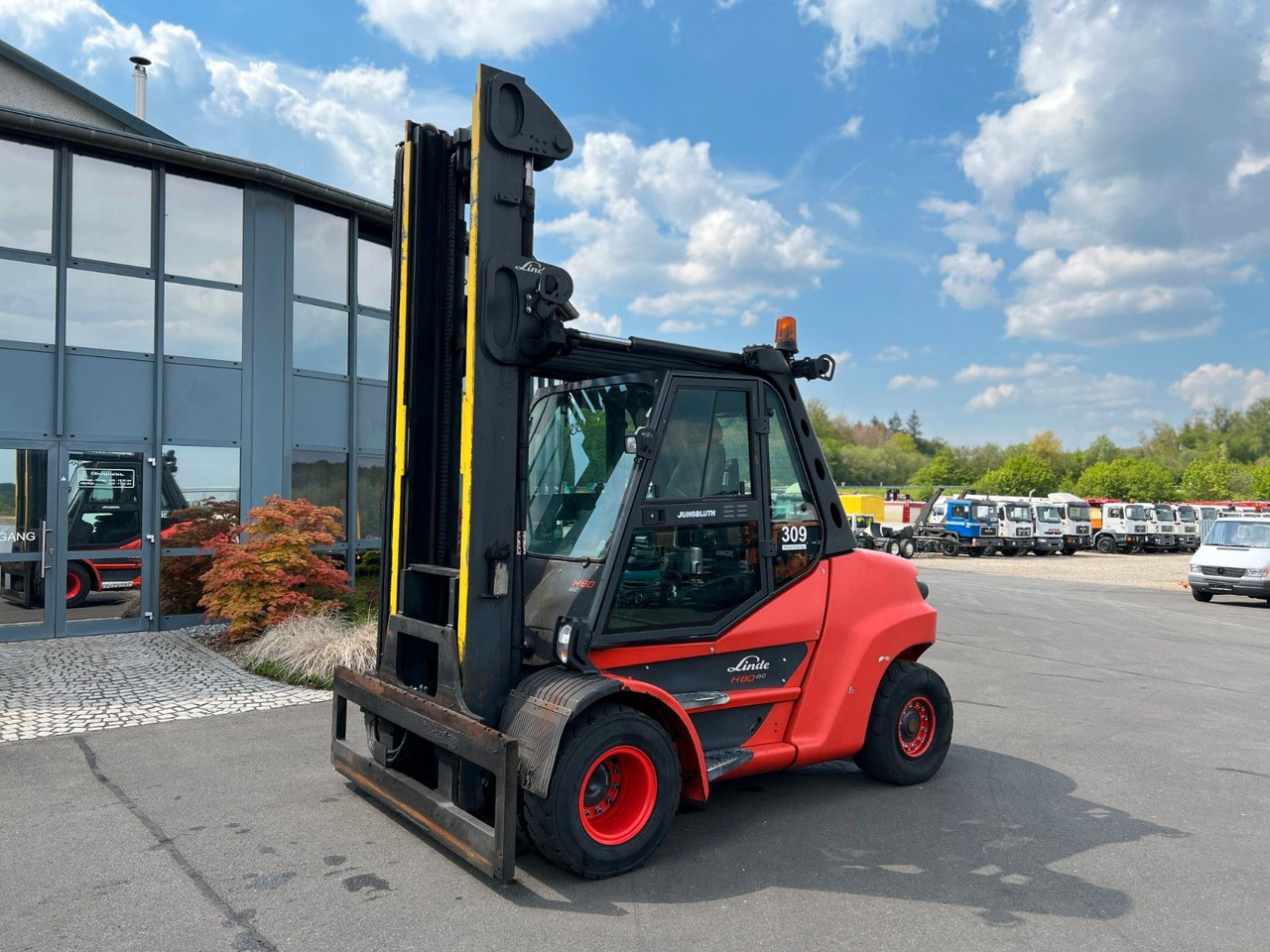 Linde H 80-900 EVO Linde H 80-900 EVO - Chariot élévateur diesel: photos 2 Linde H 80-900 EVO Linde H 80-900 EVO - Chariot élévateur diesel: photos 2