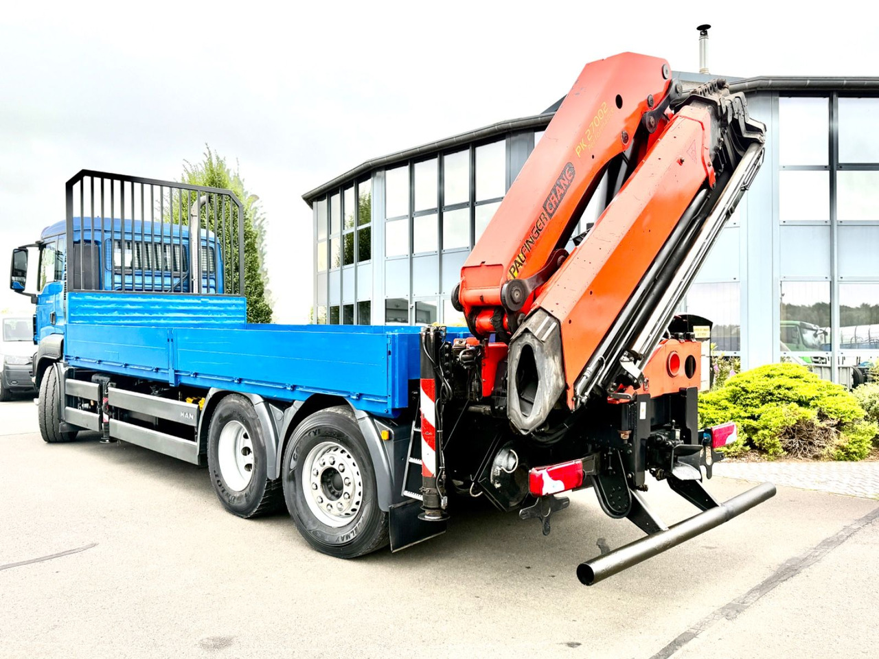 MAN TGS 26.360 6x2 Palfinger PK 27002- Funk- - Camion plateau: photos 3 MAN TGS 26.360 6x2 Palfinger PK 27002- Funk- - Camion plateau: photos 3
