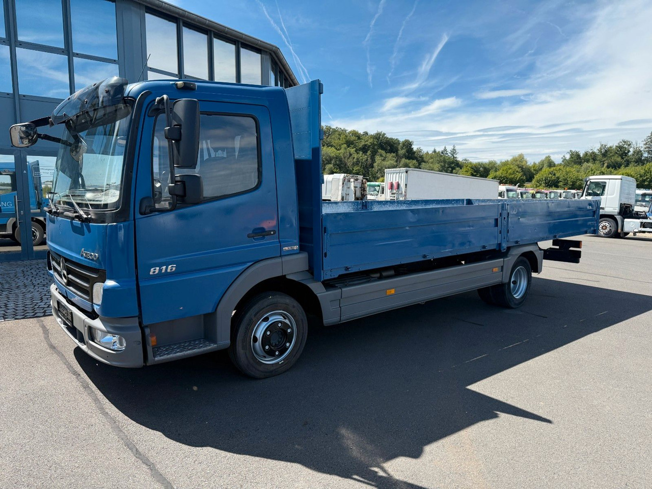Mercedes-Benz Atego 816 Euro 5 AHK + Druckluftanschlüssen - Camion plateau: photos 3 Mercedes-Benz Atego 816 Euro 5 AHK + Druckluftanschlüssen - Camion plateau: photos 3