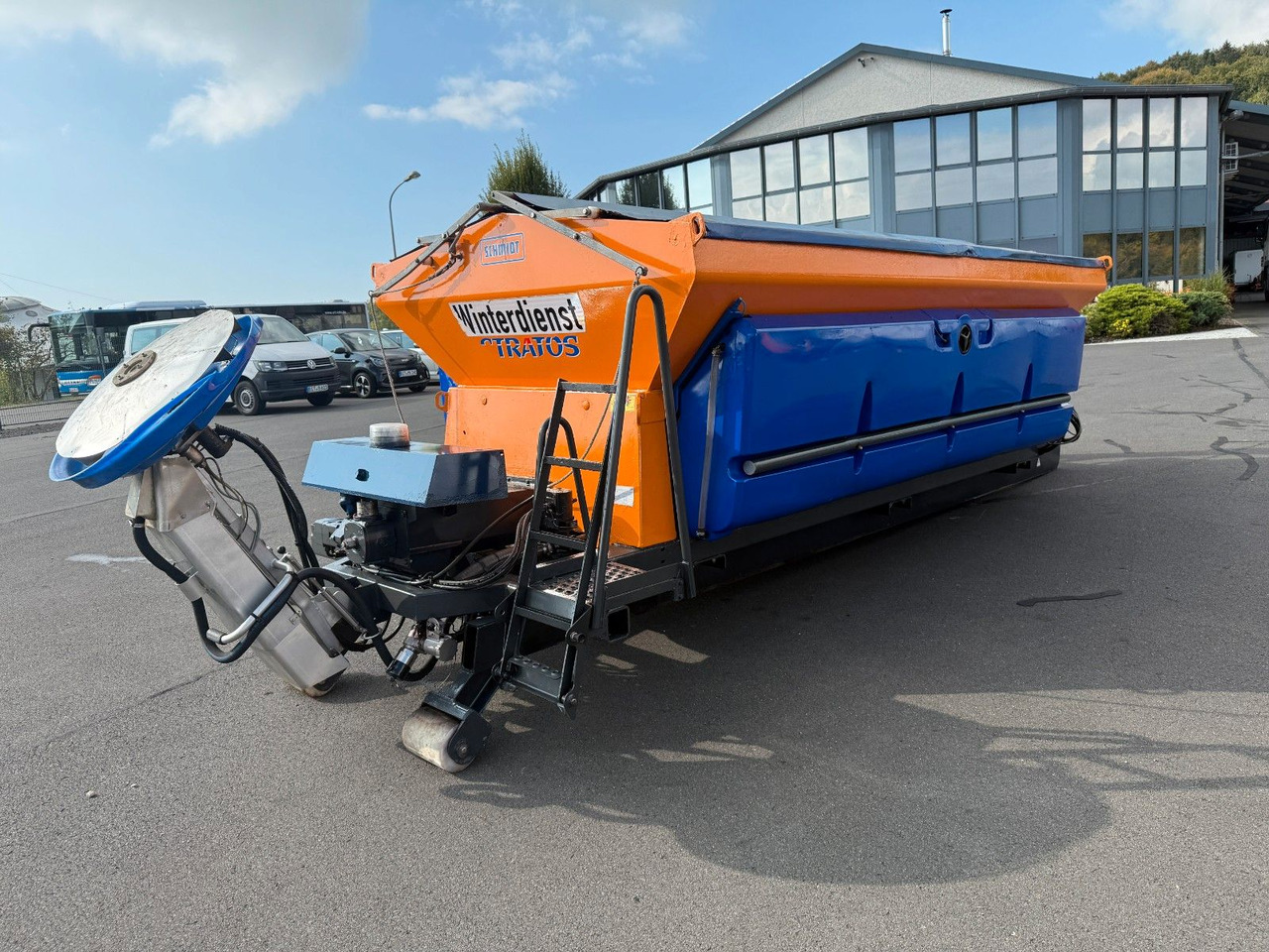 Schmidt Salzstreuer Winterdienst Stratos S60L-42 VCLN660 - Camion ampliroll: photos 1 Schmidt Salzstreuer Winterdienst Stratos S60L-42 VCLN660 - Camion ampliroll: photos 1