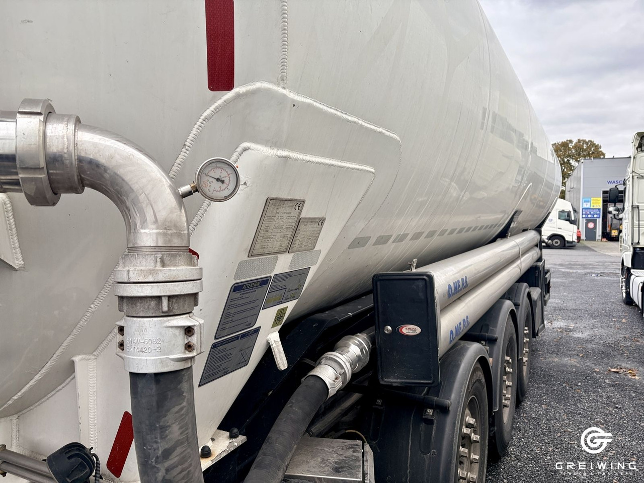 O.ME.P.S. CR60 KIP, Lebensmittel - Citerne pulvérulente: photos 5 O.ME.P.S. CR60 KIP, Lebensmittel - Citerne pulvérulente: photos 5