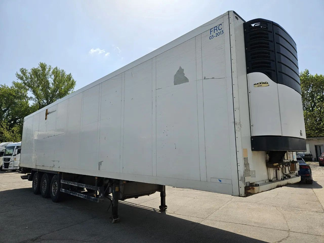 Schmitz Cargobull SKO24 Carrier Maxima 1300 Tail Lift, A axle lift - Semi-remorque frigorifique: photos 2 Schmitz Cargobull SKO24 Carrier Maxima 1300 Tail Lift, A axle lift - Semi-remorque frigorifique: photos 2