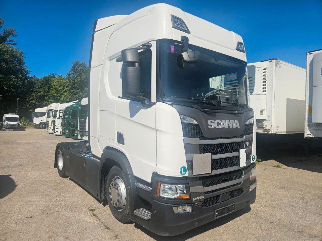 Scania R450 HYVA Hydraulics, Full Spoiler, Digital Disp - Tracteur routier: photos 2 Scania R450 HYVA Hydraulics, Full Spoiler, Digital Disp - Tracteur routier: photos 2