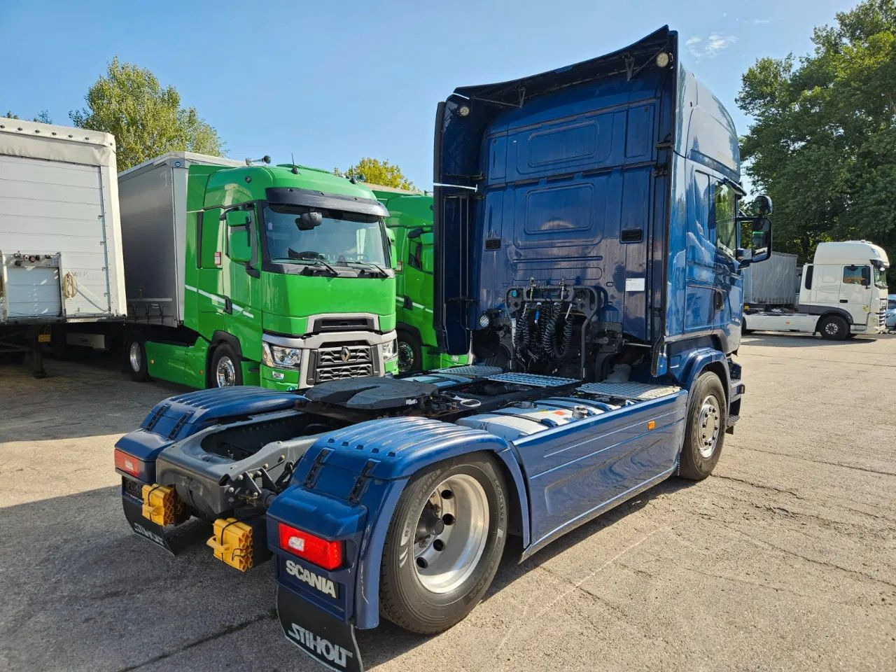 Scania R450 TopLine, Standklima, Full Spoiler, Alloy wh - Tracteur routier: photos 3 Scania R450 TopLine, Standklima, Full Spoiler, Alloy wh - Tracteur routier: photos 3