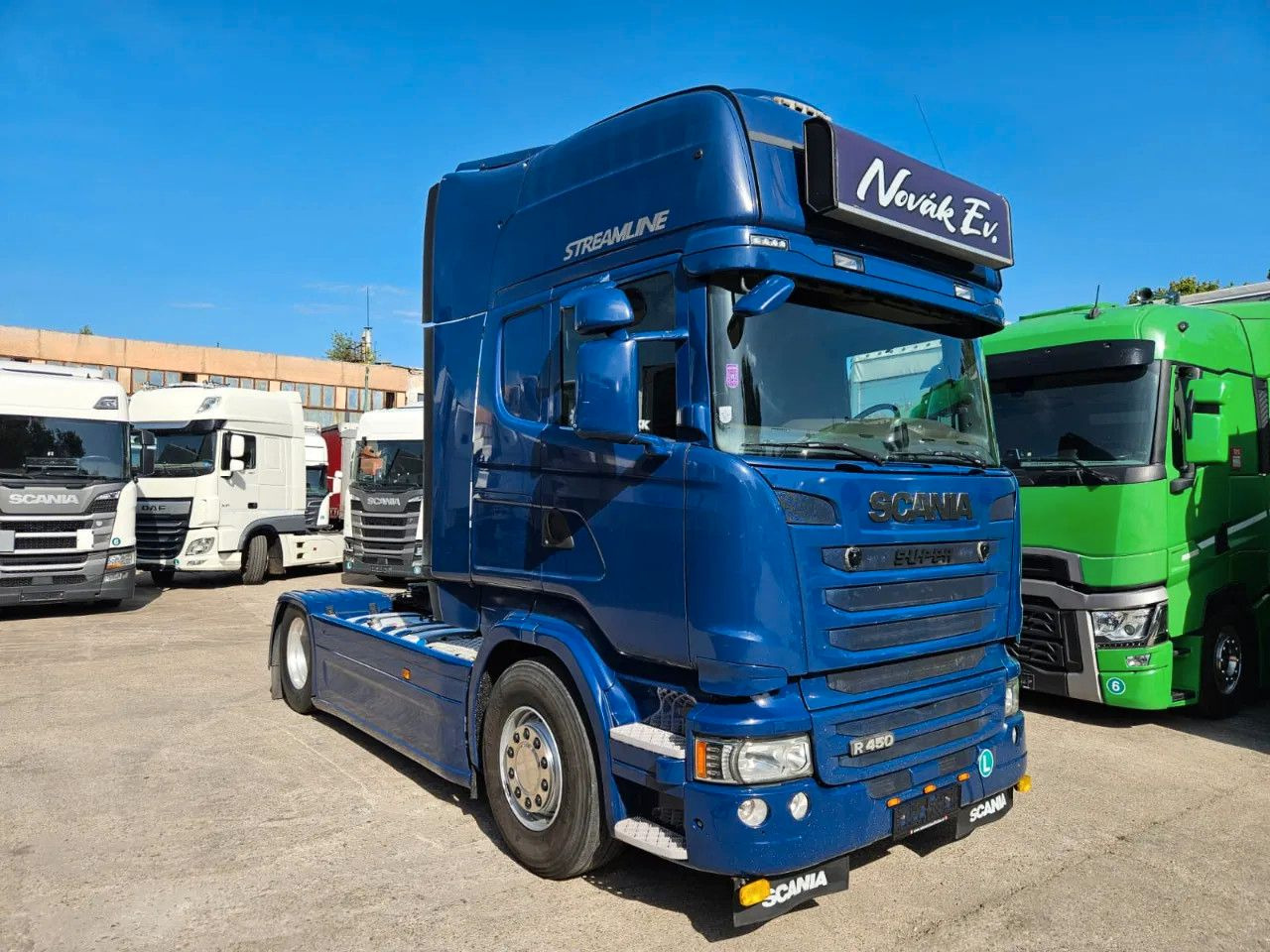 Scania R450 TopLine, Standklima, Full Spoiler, Alloy wh - Tracteur routier: photos 2 Scania R450 TopLine, Standklima, Full Spoiler, Alloy wh - Tracteur routier: photos 2