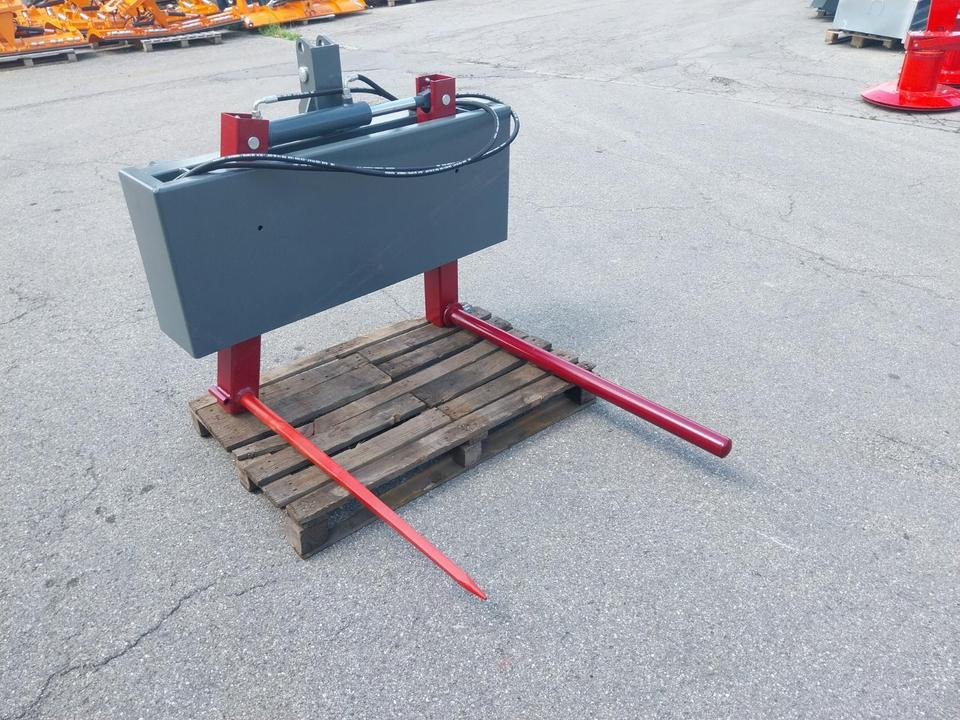 Hydr. Ballengabel Siloballengabel Heuballen Ballenspieß Euro - Matériel d'ensilage: photos 1 Hydr. Ballengabel Siloballengabel Heuballen Ballenspieß Euro - Matériel d'ensilage: photos 1